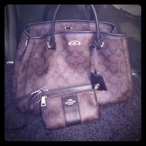 Coach Purse and wrist wallet